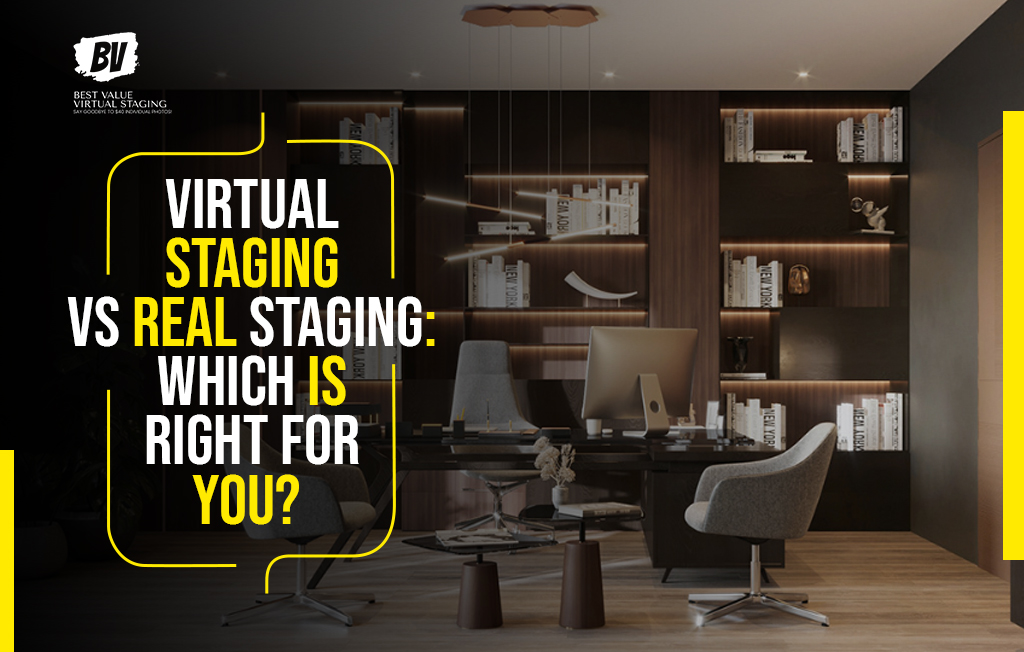 Virtual Staging vs Real Staging: Which is Right for You?